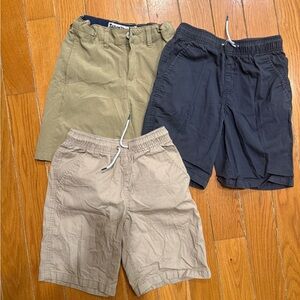 Cat & Jack & Taylor Vintage - Boys Cargo & Flat Front Shorts Khaki, Navy, Olive